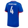 Goedkope Frankrijk Upamecano 4 Thuisshirt EK 2024